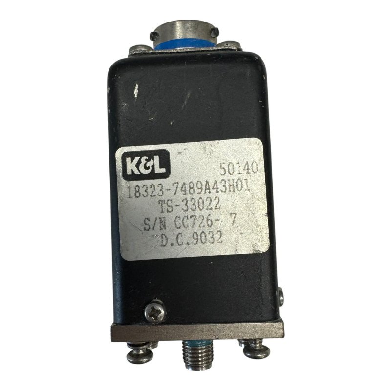 TS-33022 K&L Coaxial Switch Failsafe DC-12.4Ghz 24V 18323-7489A43H01